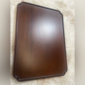 Williamsburg Restoration Mahogany Queen Anne tray